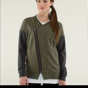 Lululemon Mula Bundle Wrap Heathered Fatigue Green / Heathered Dark Grey